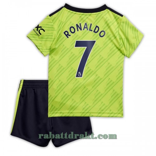 Manchester United Ronaldo 7 Tredje 22-23 - Barn Draktsett